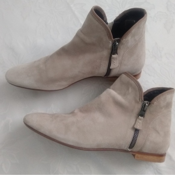 Bernardo Shoes - Bernardo “Frankie” Suede Leather Ankle Boots